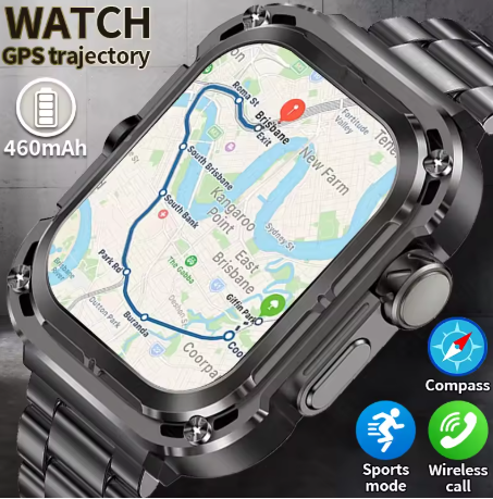 Lige gps esporte rastreador relógio inteligente masculino bluetooth chamada nfc freqüência cardíaca monitoramento de pressão arterial ao ar livre fitness smartwatch 2025